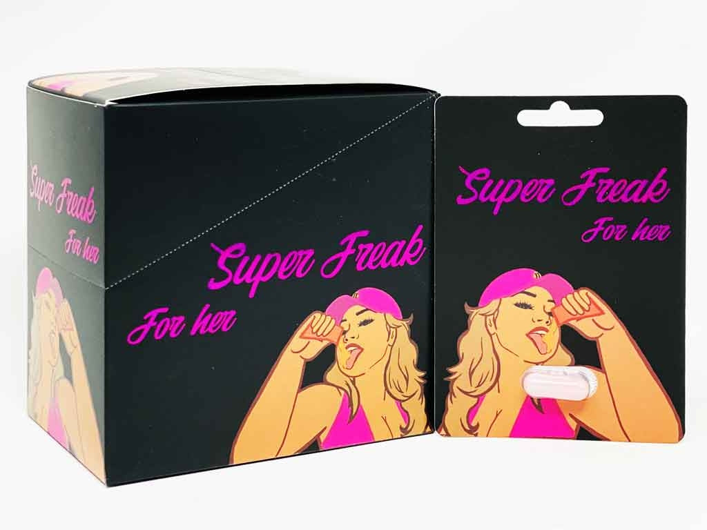 Super Freak For Her 3000mg Sensual Enhancement Pill - supplementcorner.com