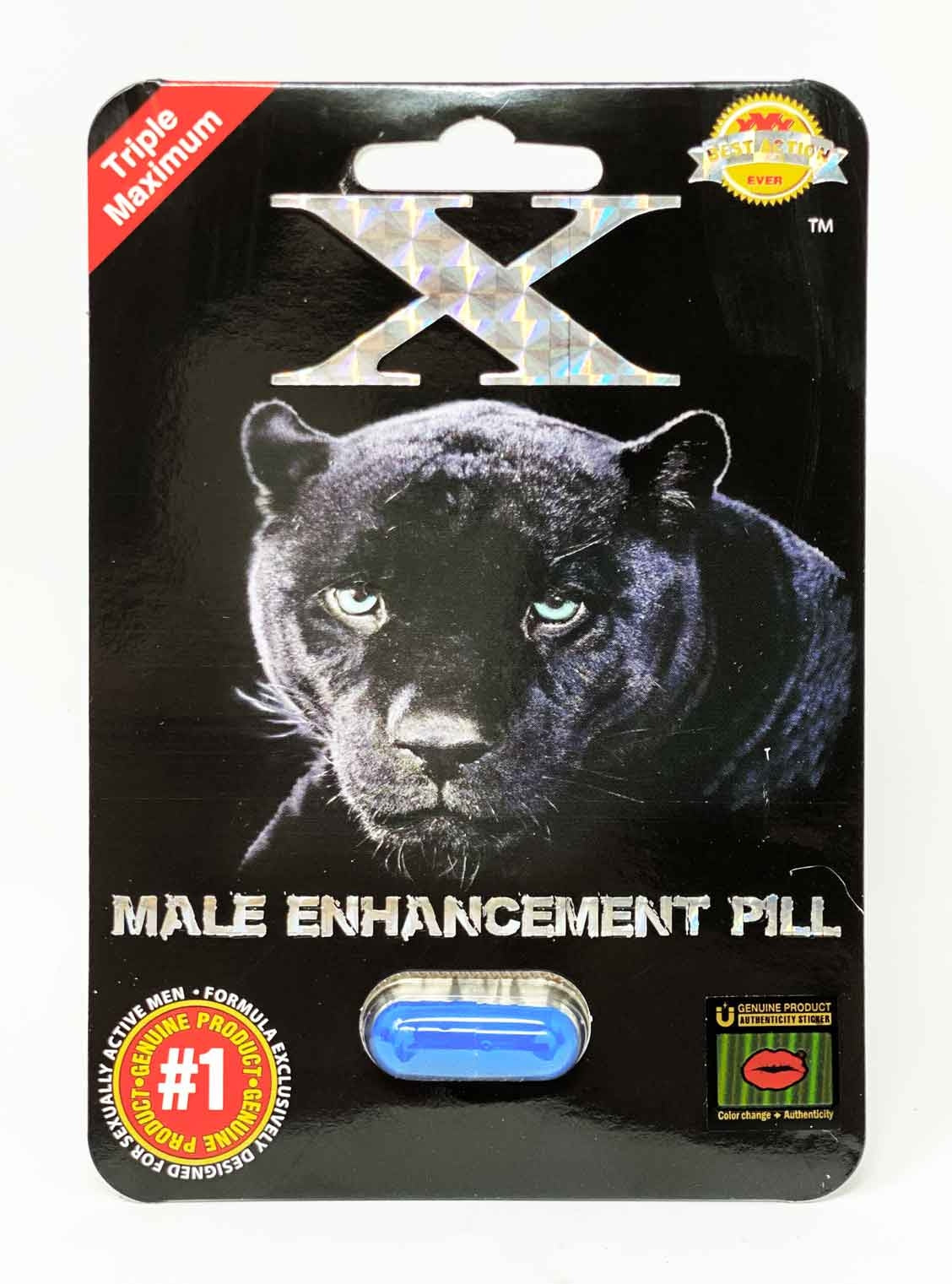 X Black Panther Triple Maximum Male Enhancement Pill - supplementcorner.com